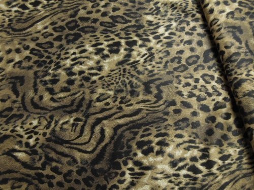 Šatová tkanina gepard 