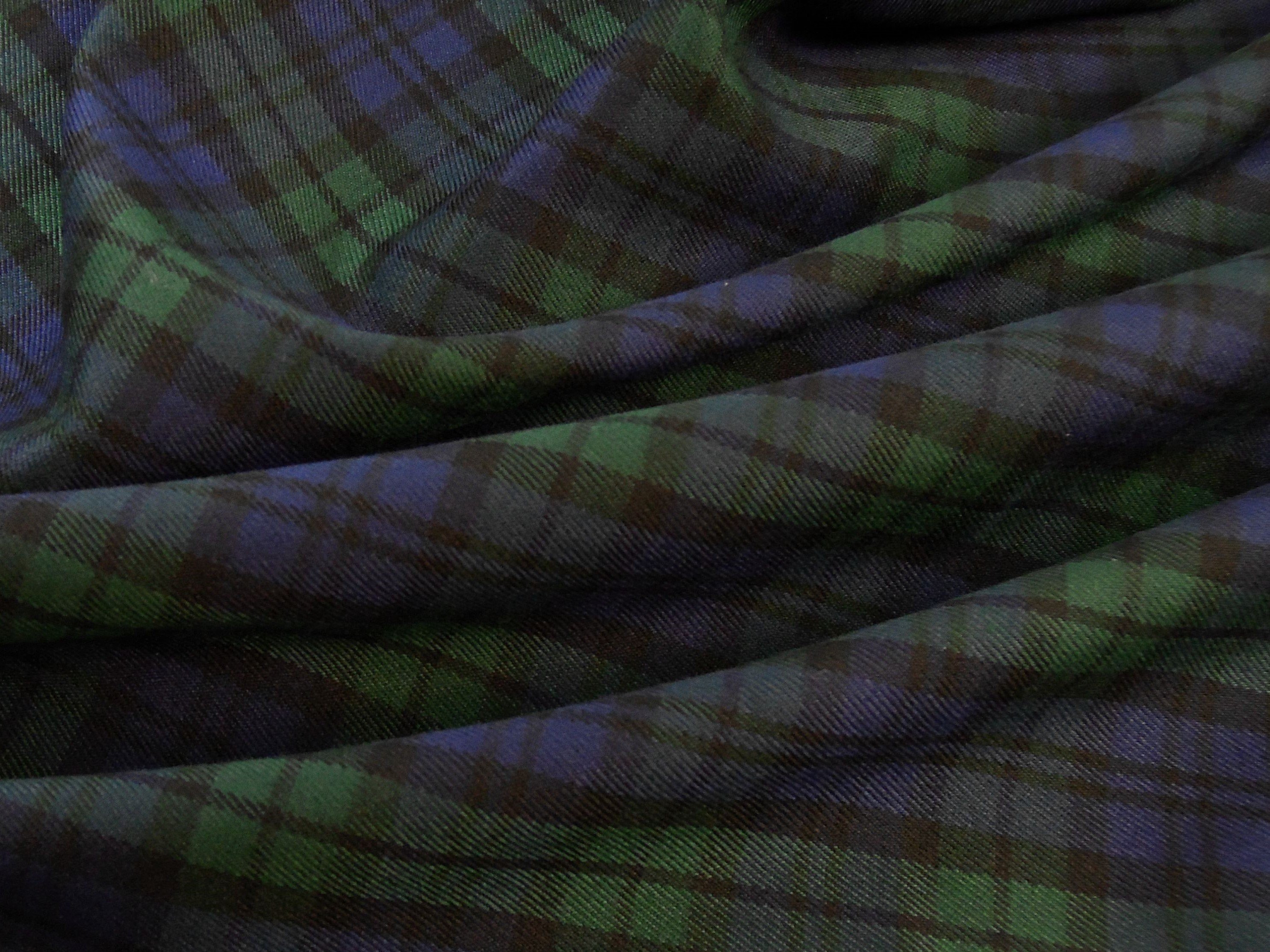 Kostýmová tkanina skotská kostka