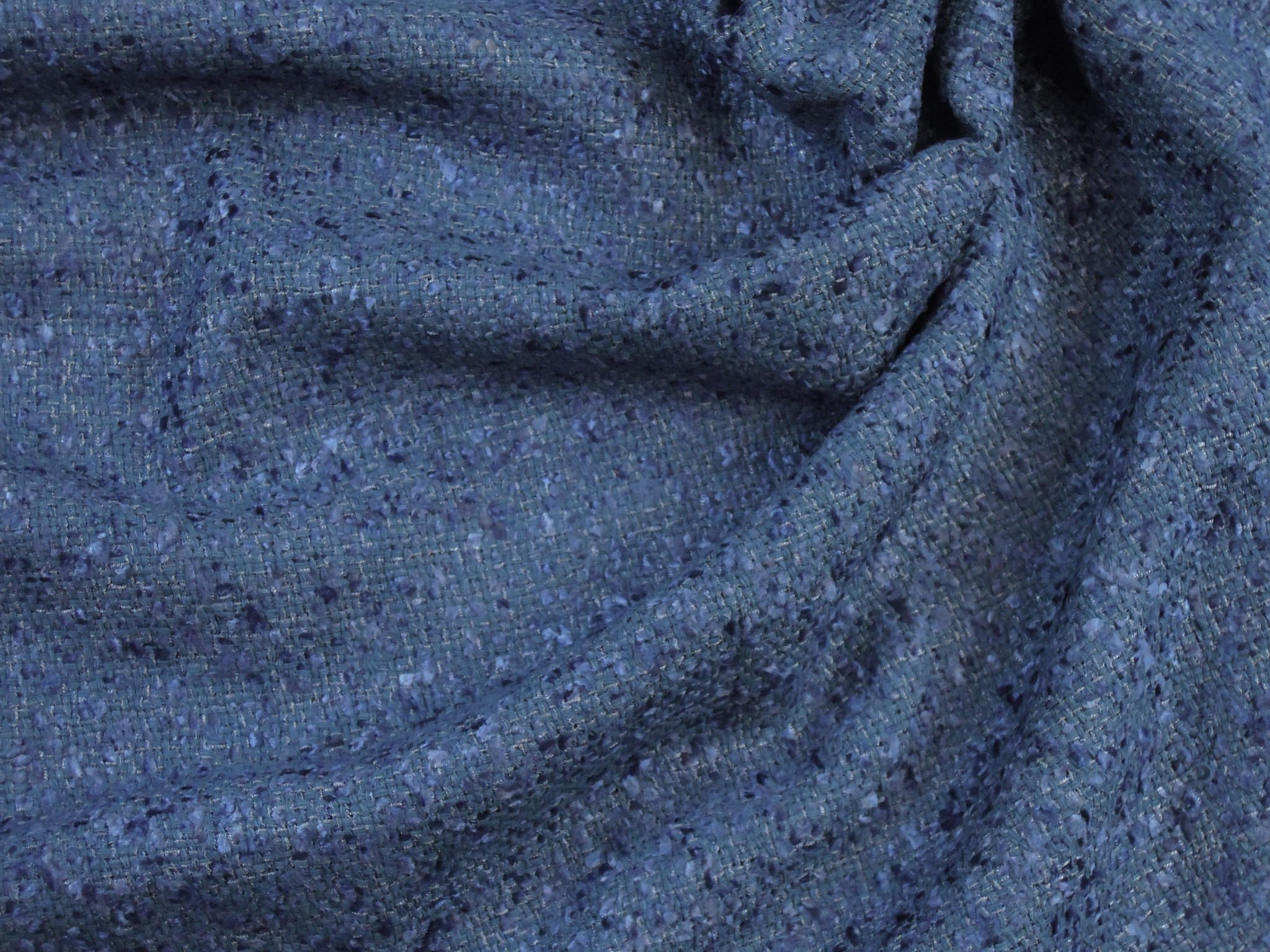 Kostýmová tkanina Uma modrá